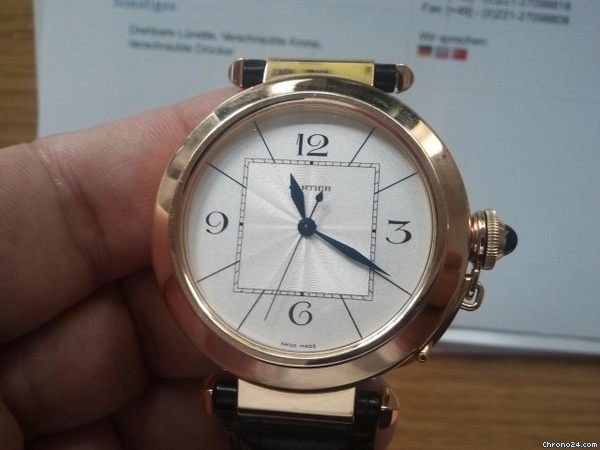 Cartier Pasha 42mm, Pink Gold watches