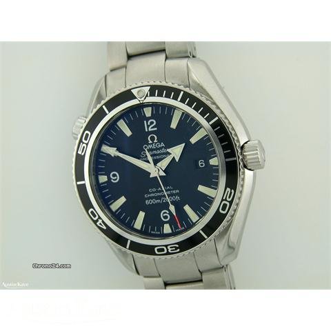 Omega Seamaster Planet ocean steel co-axial automatic on bracelet watches