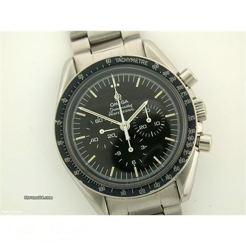 Replica Omega Speedmaster Moonwatch steel manual chronograph on bracelet Watch