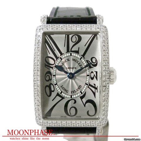 Franck Muller ¥í¥ó¥°¥¢¥¤¥é¥ó¥É¡¡¥ì¥Ç¥£©`¥¹¡¡¥À¥¤¥ä¥â¥ó¥É¡¡WG¡¡¥·¥ë¥Ð©` watches