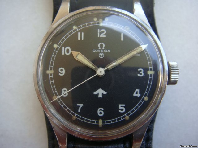 Omega RAF 1953 6B/542 Antimagnetic Fat Arrow watches