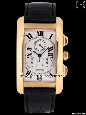 Cartier Tank Américaine Chronoreflex watches