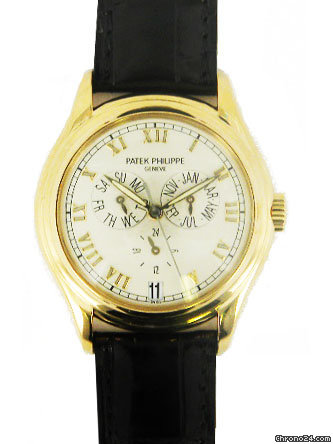 Patek Philippe 18k yellow gold Annual Calendar watches