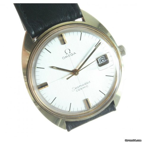 Omega Seamaster Cosmic Handaufzug vergoldet watches