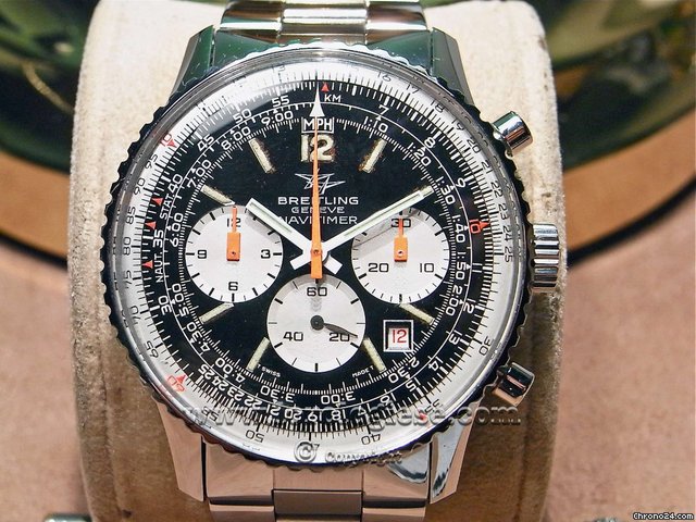 Breitling Navitimer Date Ref. 8806 / 7806 Rare Transitional Model watches