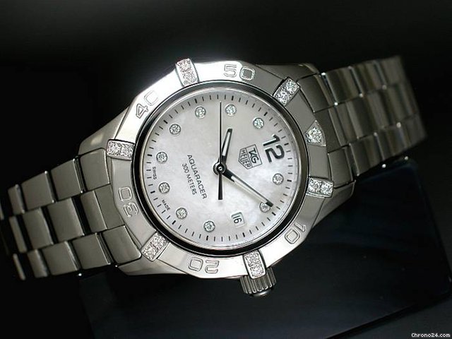 TAG Heuer "AQUARACER"Edelstahl/Edelstahlband,Ziffbl.+L¨¹n /Diamantbes. watches