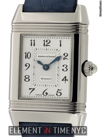 Jaeger-LeCoultre Reverso Duetto Ladies Stainless Steel 21mm 266.84.10 watches