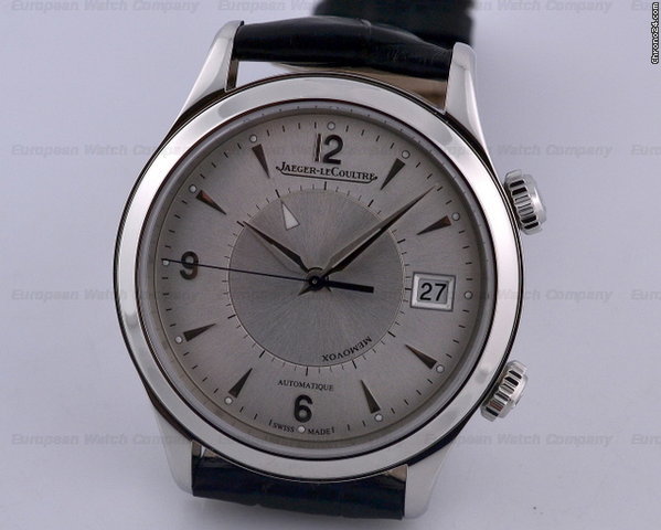 Jaeger-LeCoultre Master Memovox SS Silver Dial 40MM watches