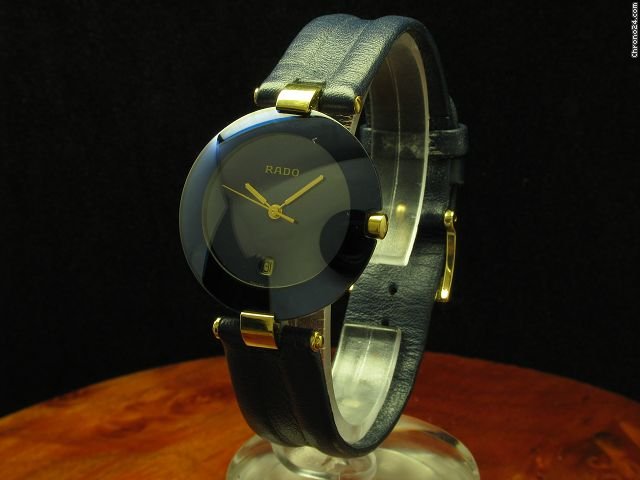 Rado Coupole Edelstahl Damenuhr Mit Datum / Ref 129.4077.4n watches