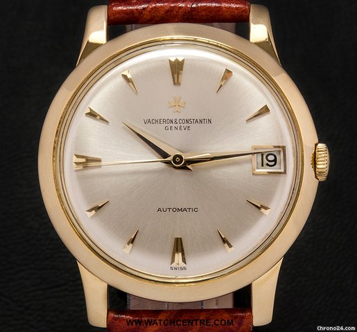 Vacheron Constantin 18k Y/G Silver Dial Automatic Gents watches