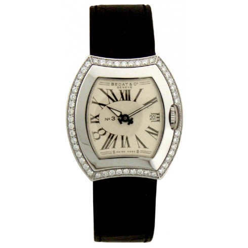 Bedat No. 3 Diamond Steel Ladies Watch 334.040.101 watches
