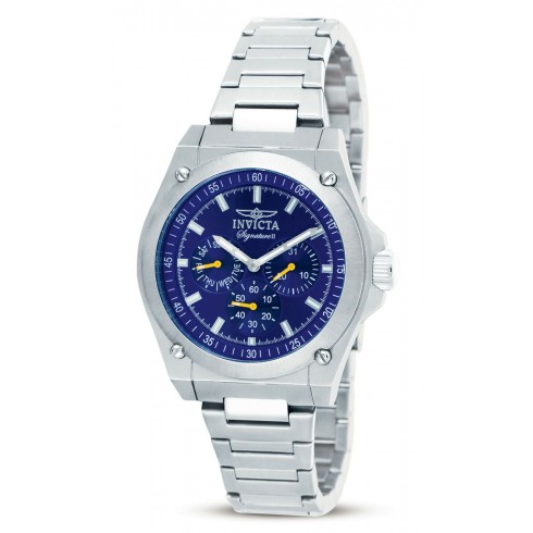 Invicta Signature II Multi-function Blue Dial Stainless Steel Men's Watch 7311 watches