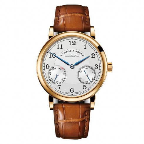 A. Lange and Sohne 1815 Up Down Silver Dial 18K Yellow Gold Ladies Watch 234.021 watches