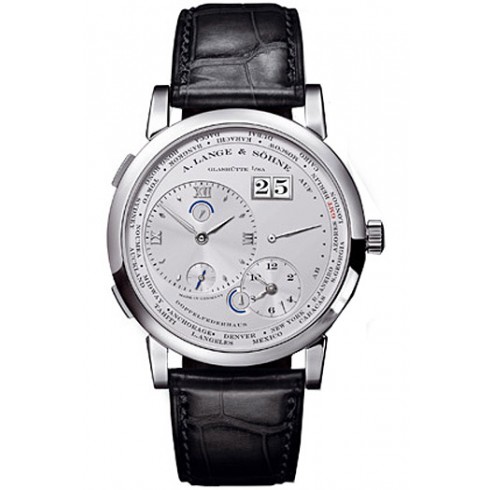 A. Lange and Sohne Lange 1 Time Zone Platinum Men's Watch 116.025 watches
