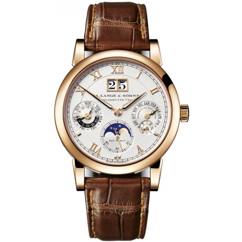 A. Lange and Sohne Langematik Perpetual 18K Rose Gold Automatic Men's Watch 310.032 watches