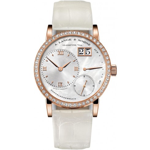 A. Lange and Sohne Little Lange 1 Soiree 18K Rose Gold Diamond Ladies Watch 813.047 watches
