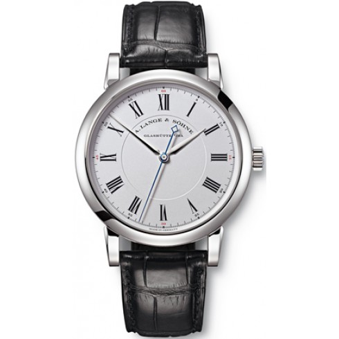 A. Lange and Sohne Richard Lange Silver Dial Platinum Men's Watch 232.025 watches