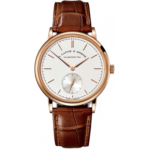 A Lange and Sohne Saxonia Silver Dial Men's Watch 216.032 watches
