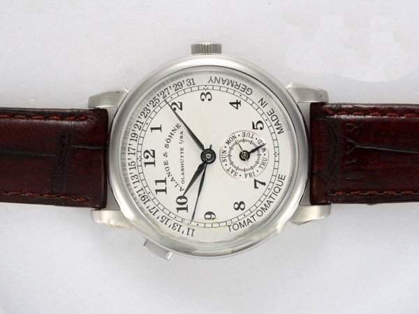 A.Lange Sohne 1815 303.032 Stainless Steel Bezel Stainless Steel Case Watch watches