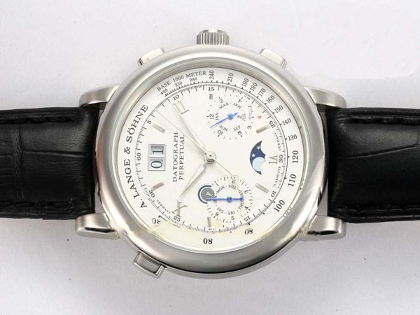 A.Lange Sohne Datograph Perpetual 410.025 41mm Stainless Steel Case Watch watches