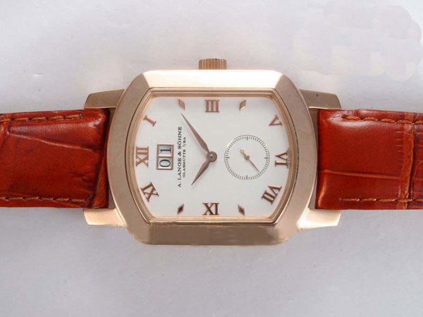 A.Lange Sohne Grand Arkade 103.021 Rectangle Manual Winding White Dial Watch watches