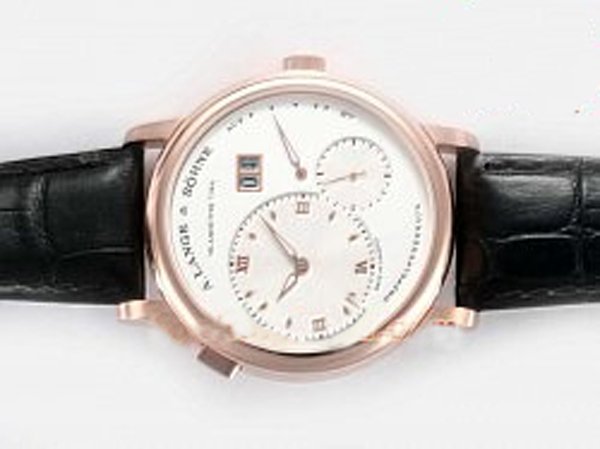 Replica A.Lange Sohne Lange 1 101.032 Manual Winding White Dial Round Watch Watch