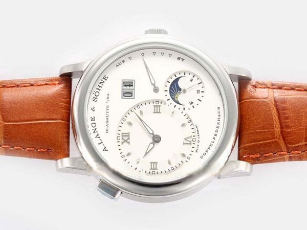 A.Lange Sohne Lange 1 Moonphase 109.025 Mens Manual Winding 38.5mm Watch watches
