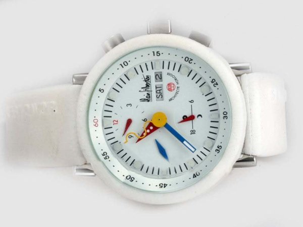 Alain Silberstein Klassik Krono Bauhaus Krono B2 LiCHEN Stainless Steel Bezel Automatic Watch watches
