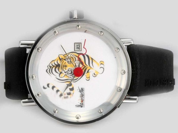 Alain Silberstein Rondo Dots O50501 Stainless Steel Case 40mm Watch watches