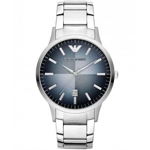 Armani Classic Blue Textured Dial Men's Watch AR2472 watches