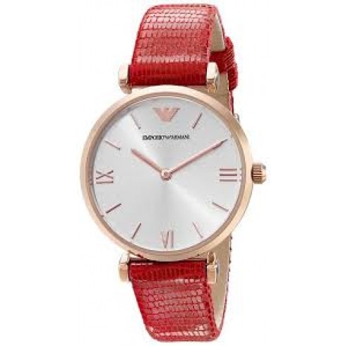 Armani Classic Silver Dial Ladies Dress Watch AR1876 watches