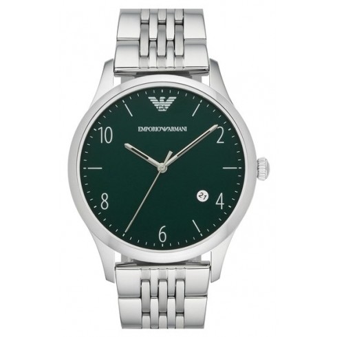 Armani Dress Green Dial Men's Stainless Steel Watch AR1943 watches