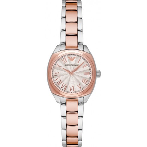 Armani Dress White Guilloche Dial Ladies Watch AR1952 watches