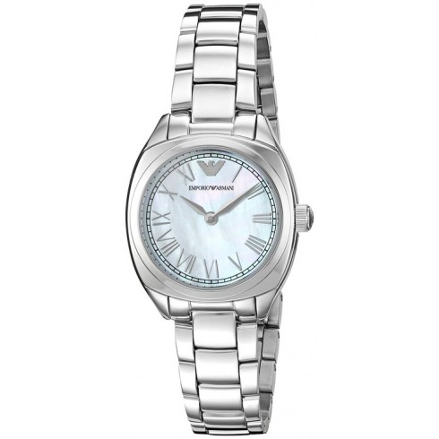 Armani Dress White Mother Of Pearl Dial Ladies Watch AR1954 watches