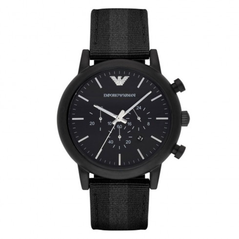 Armani Luigi Black Dial Men's Chronograph Watch AR1948 watches