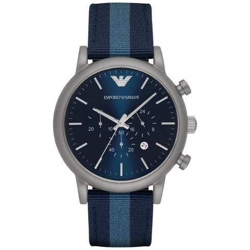 Armani Luigi Navy Blue Dial Men's Chronograph Watch AR1949 watches