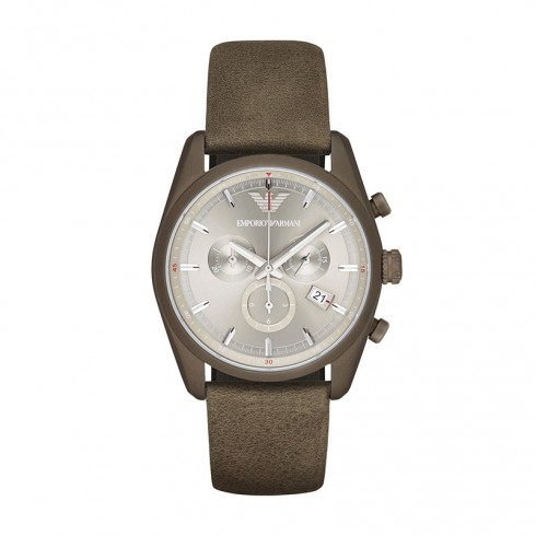 Armani Sportivo Silver Dial Men's Chronograph Watch AR6076 watches