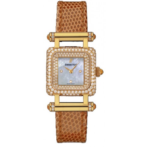 Audemars Piguet Deva Quartz Diamond Mother of Pearl Yellow Gold Ladies Watch 67421BA.ZZ.A081LZ.01 watches