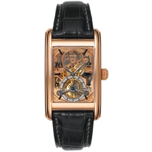 Audemars Piguet Edward Piguet Skeleton Dial Tourbillon 18 kt Rose Gold Men's Watch 25947OR.OO.D002CR.01 watches