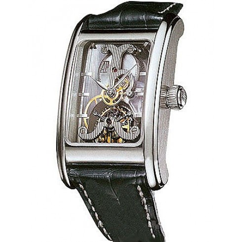 Replica Audemars Piguet Edward Piguet Skeleton Dial Tourbillon 18 kt White Gold Men's Watch 25924PT.OO.D002CR.01 Watch