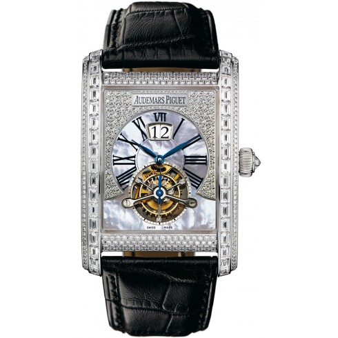 Replica Audemars Piguet Edward Piguet Tourbillon Diamond Mother of Pearl Men's Watch 26119BC.ZZ.D002CR.01 Watch
