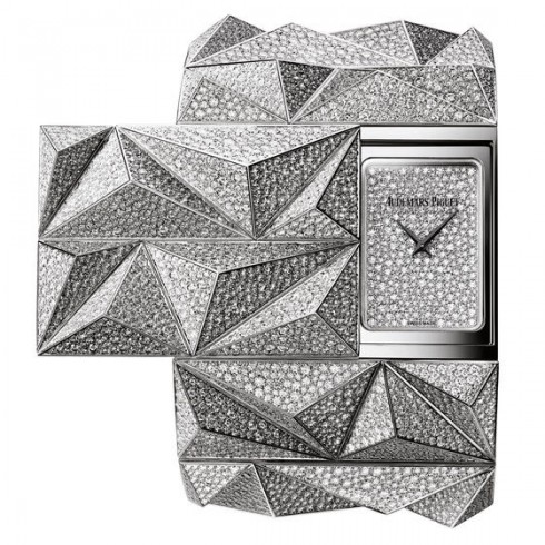 Audemars Piguet Haute Joaillerie Diamond Punk Diamond Pave Dial Ladies 18 Carat White Gold Watch 79418BC.ZZ.9188BC.01 watches