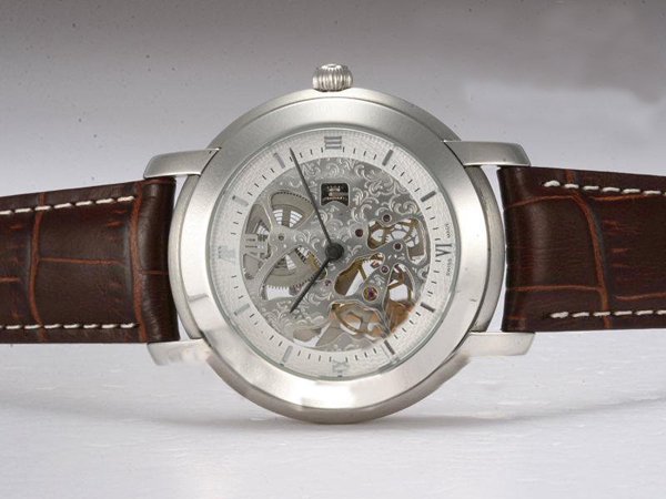 Audemars Piguet Jules Audemars 15058BC.OO.A001CR.01 Mens Brown Crocodile Leather Strap Watch watches