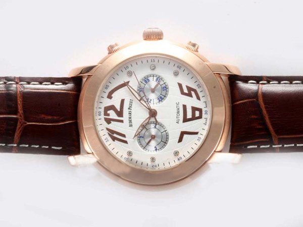 Audemars Piguet Jules Audemars 26100OR.OO.D088CR.01 Automatic 41x12.60mm White Dial Watch watches