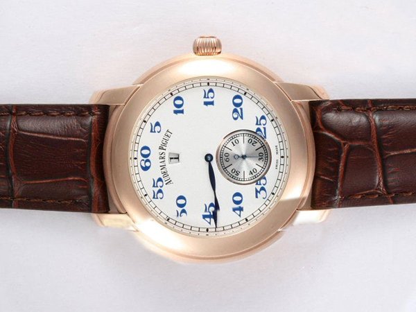Audemars Piguet Jules Audemars 26151OR.OO.D002CR.01 Manual Winding White Dial 43x12mm Watch watches