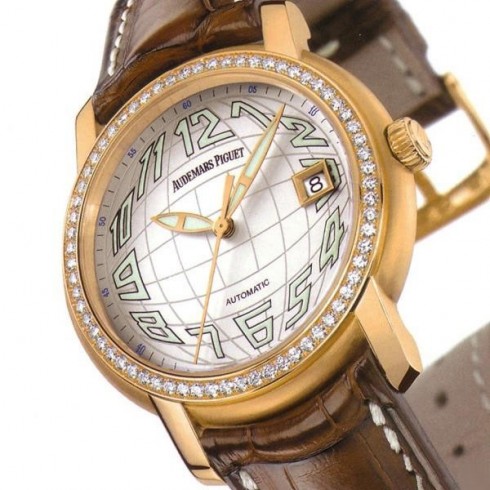 Audemars Piguet Jules Audemars Automatic Diamond Bezel Rose Gold Men's Watch 15140OR.ZZ.A088CR.02 watches