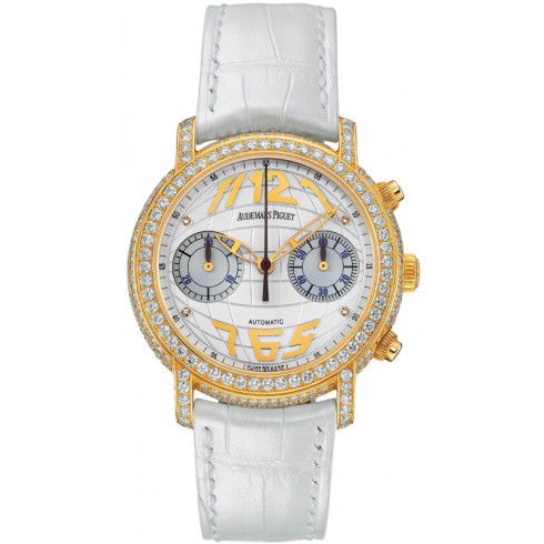 Audemars Piguet Jules Audemars Diamond Chronograph 18 kt Yellow Gold Ladies Watch 25999BA.ZZ.D088CR.01 watches