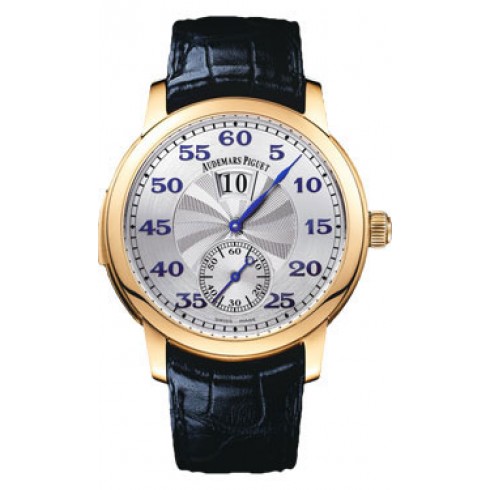 Audemars Piguet Jules Audemars Jumping Hour Silver Dial Men's Watch 26151OROOD002CR02 watches
