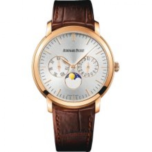 Audemars Piguet Jules Audemars Moonphase Silver Dial Men's Watch 26385OROOA088CR01 watches