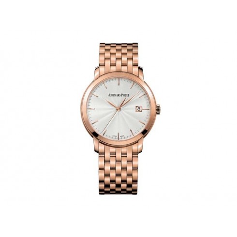 Audemars Piguet Jules Audemars Silver Dial 18kt Pink Gold Men's Watch 15172OROO1270OR01 watches